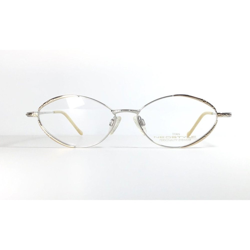 Unisex Neostyle Titan Dynasty Gold Eyeglass Frame